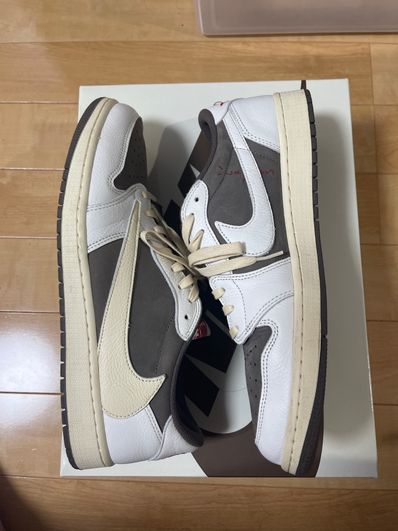 Travis Scott × Nike Air Jordan 1 Low OG SP "Reverse Mocha/Sail and Ridgerock"
