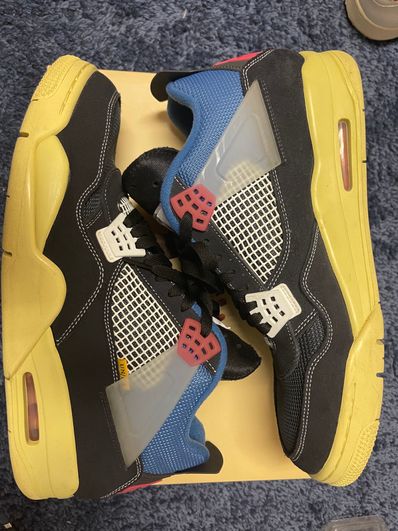 UNION × NIKE AIR JORDAN 4 "OFF NOIR"