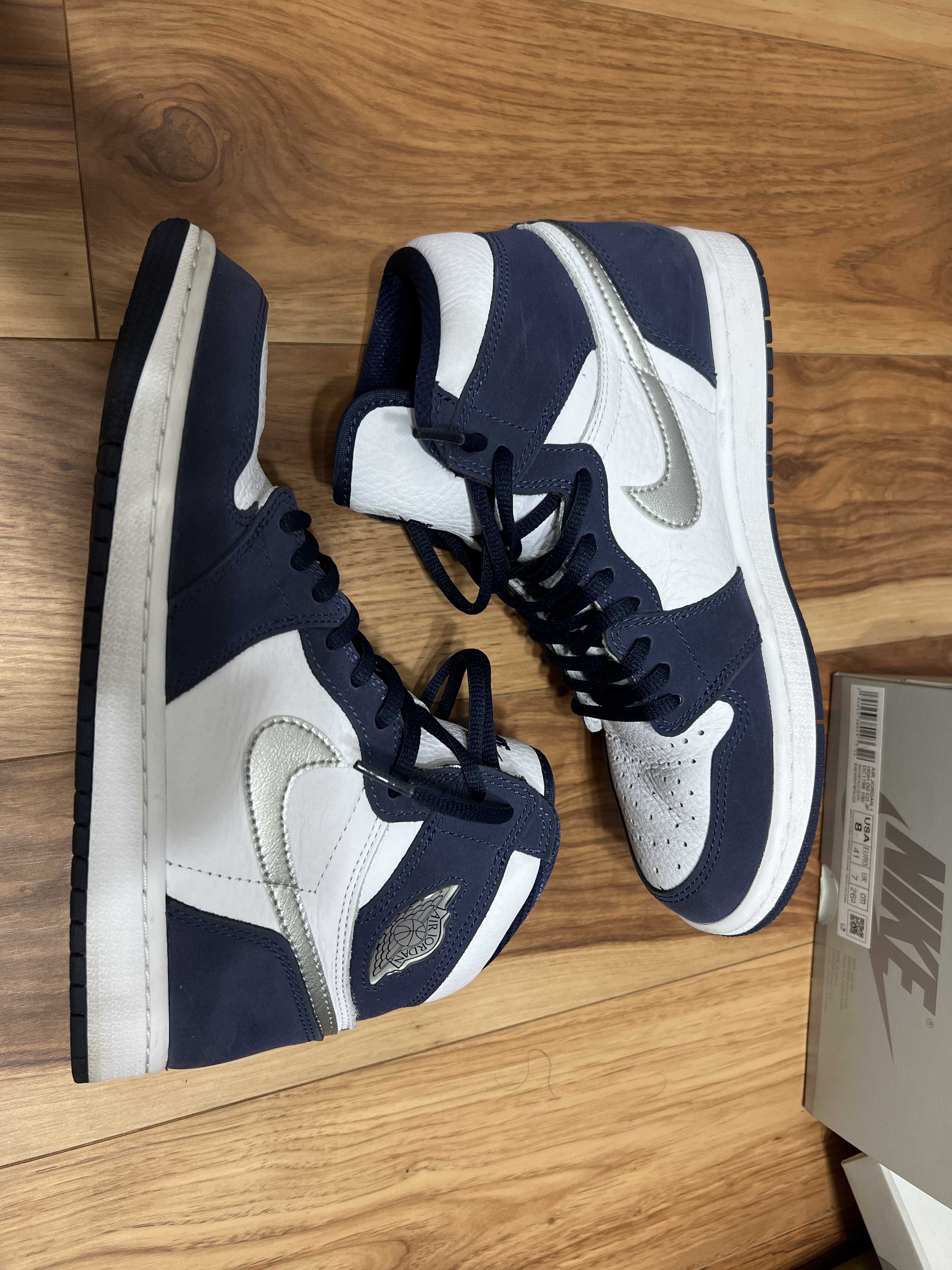 Nike Air Jordan 1 High OG CO.JP "White/Midnight Navy" (2020)(ブリーフケースなし)