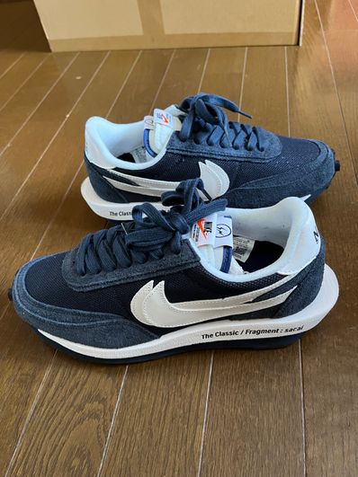 Fragment × sacai × Nike LD Waffle "Blackended Blue"