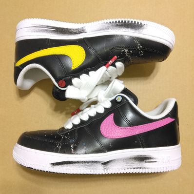PEACEMINUSONE × Nike Air Force 1 Low '07 Para-Noise 3.0 "Black and Multi-Color" / G-DRAGON