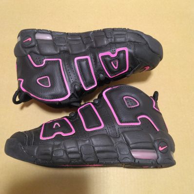 Nike GS Air More Uptempo "Black Pink Blast"