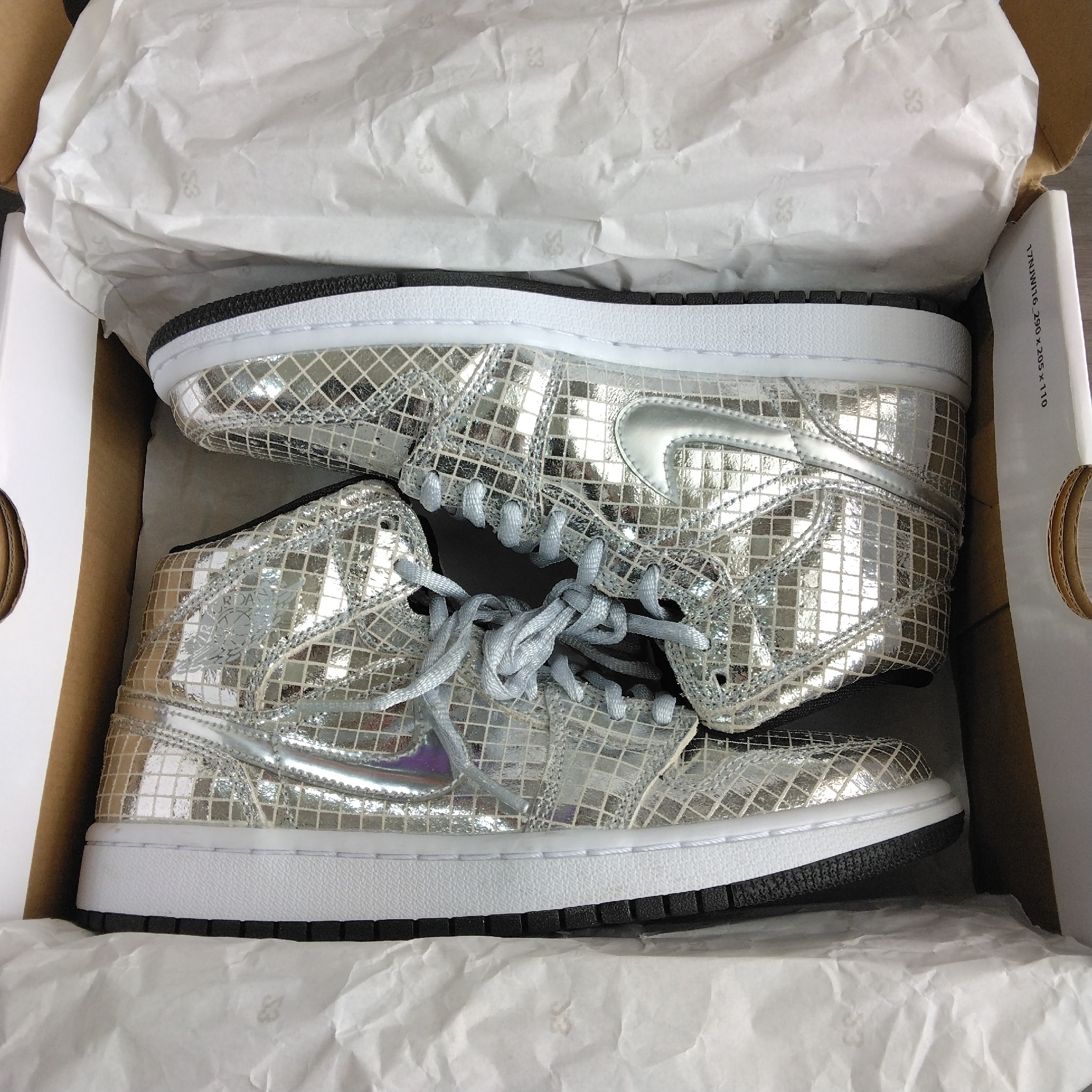 Nike Women's Air Jordan 1 Mid "Disco Ball"