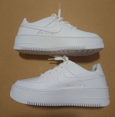 Nike Women's Air Force Sage Low "Triple White"