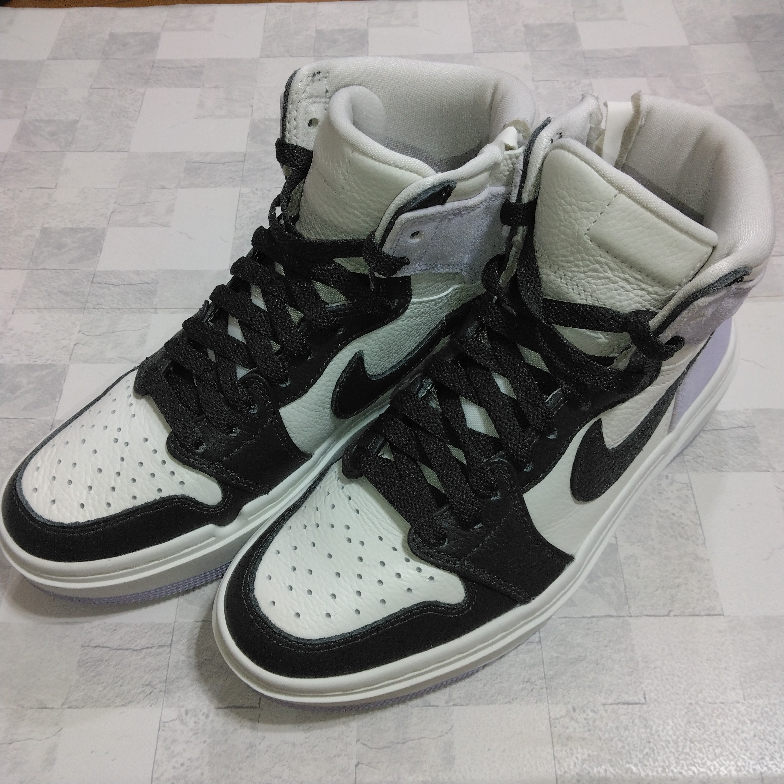 Nike Women's Air Jordan 1 High Elevate "Titanium/Dark Smoke Gray"