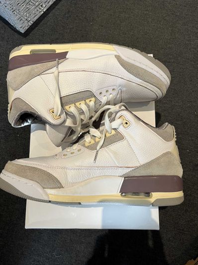 A Ma Maniere × Nike Women's Air Jordan 3 Retro SP "White/Medium Grey Violet Ore"