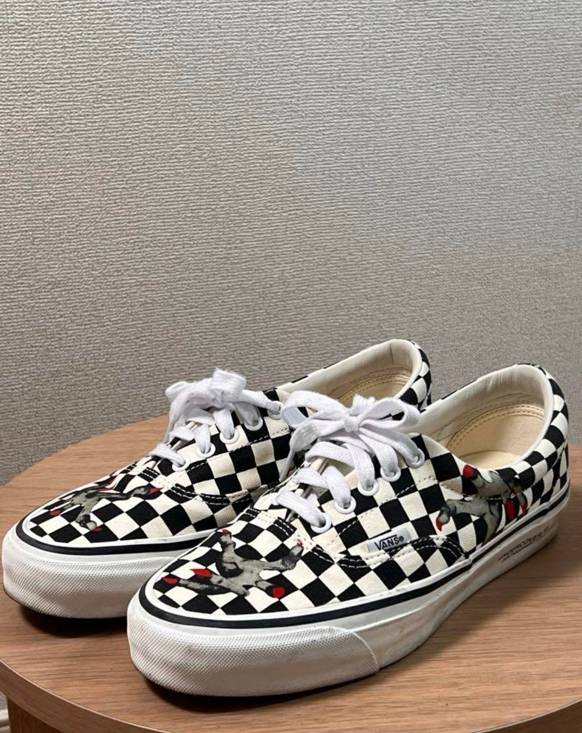 アンダーカバー × OTWバイバンズ エラ "ホワイトチェック"