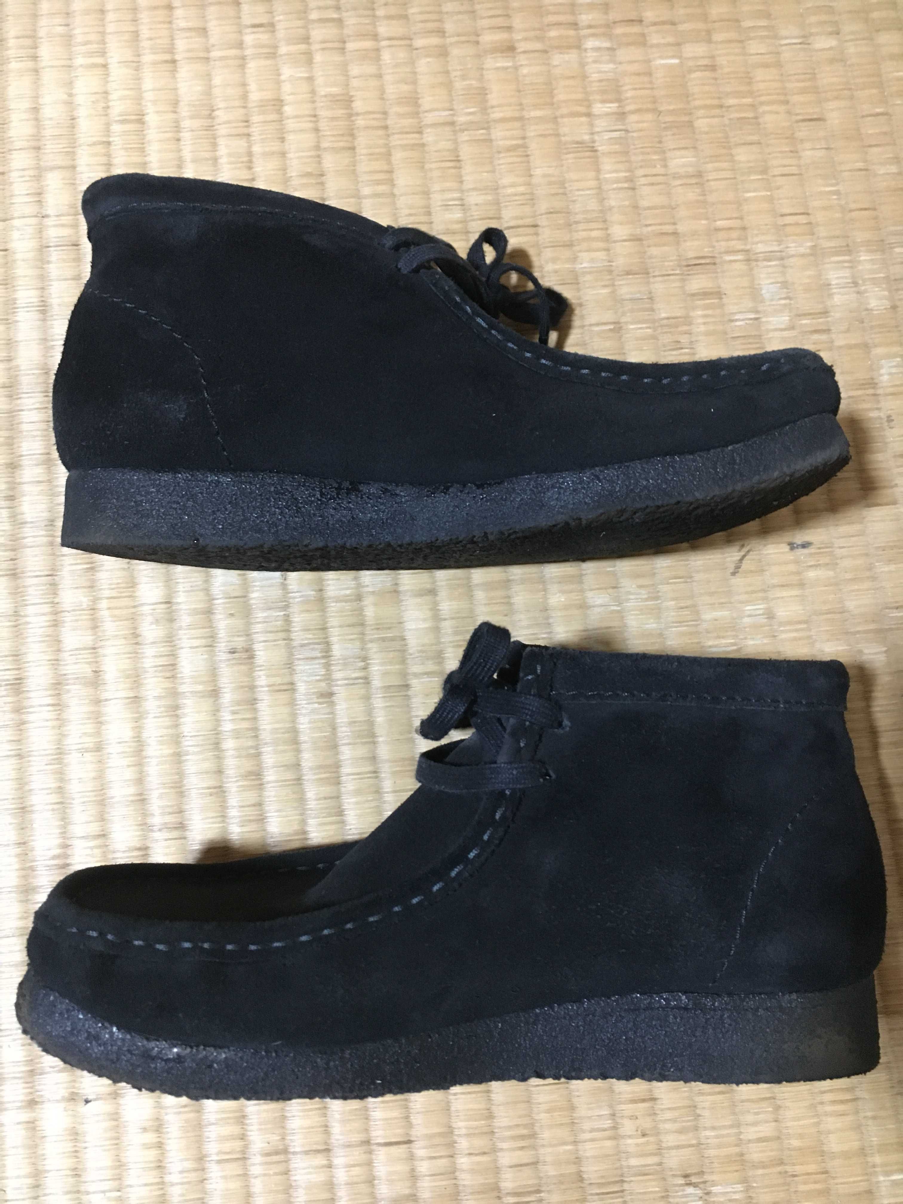 Clarks Wallabee Boot "Black Suede"
