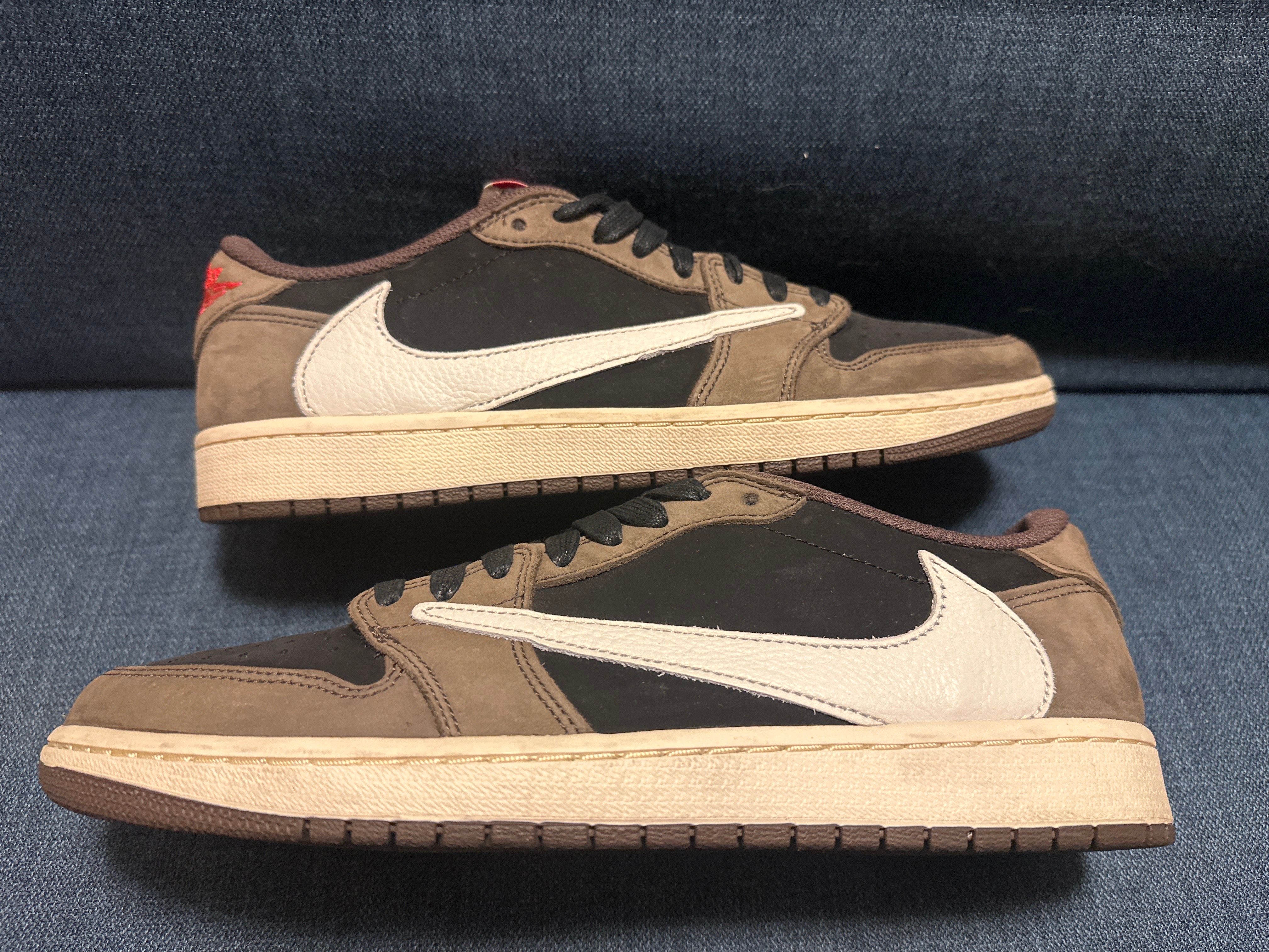 Travis Scott × Nike Air Jordan 1 Low OG SP-T  "Black/Dark Mocha"