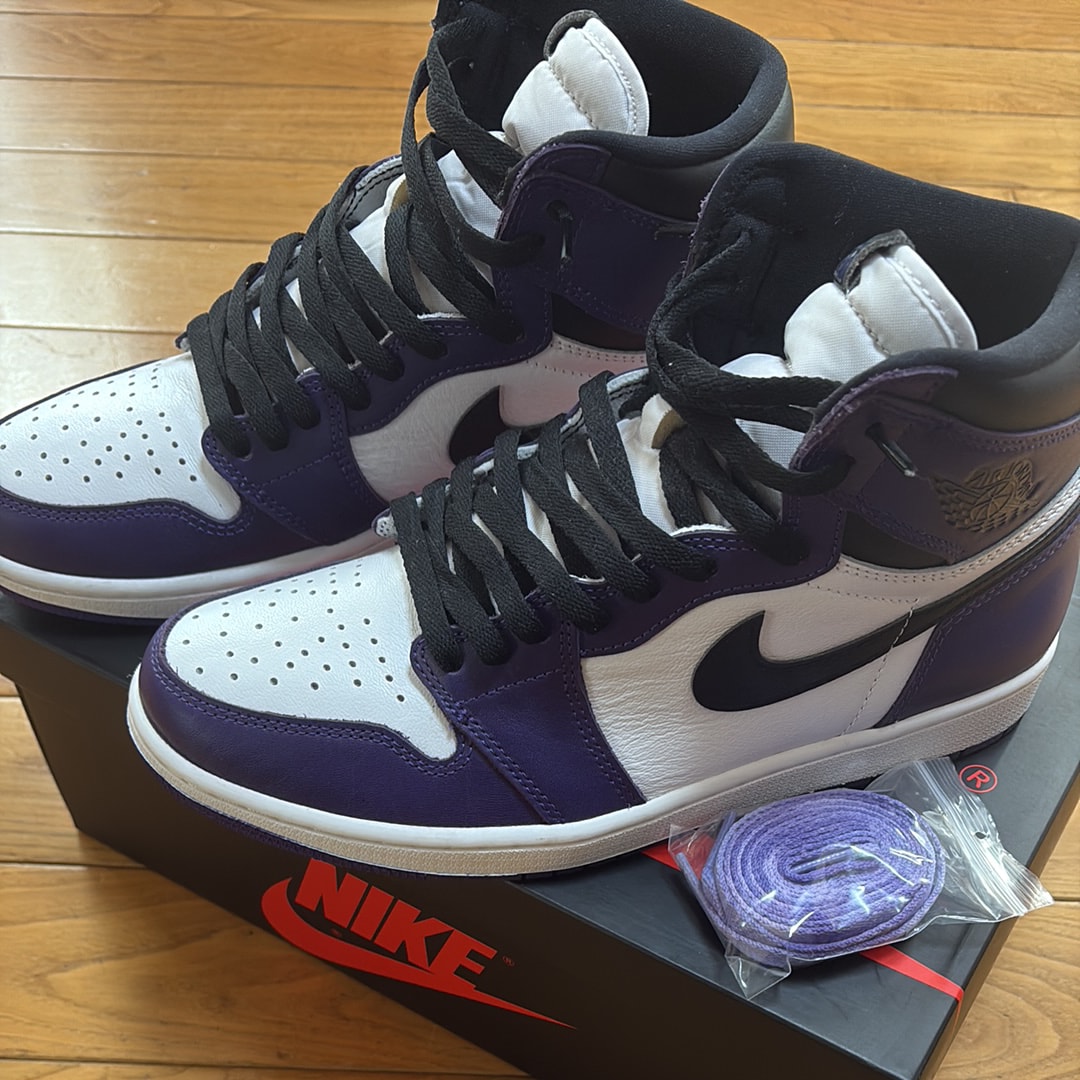Nike Air Jordan 1 Retro High OG "Court Purple/White/Black" (2020)