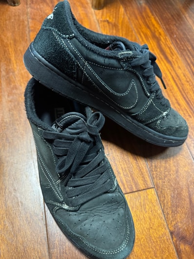 Travis Scott × Nike Air Jordan 1 Low OG SP "Black Phantom"