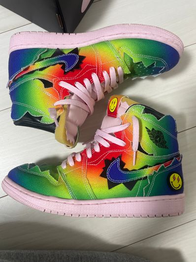 J Balvin × Nike Air Jordan 1 High OG "Rainbow"