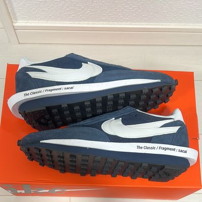 Fragment × sacai × Nike LD Waffle "Blackended Blue"