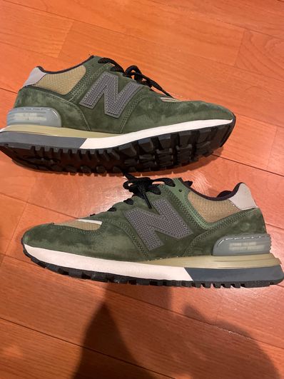Stone Island × New Balance 574 Legacy "Dark Green"