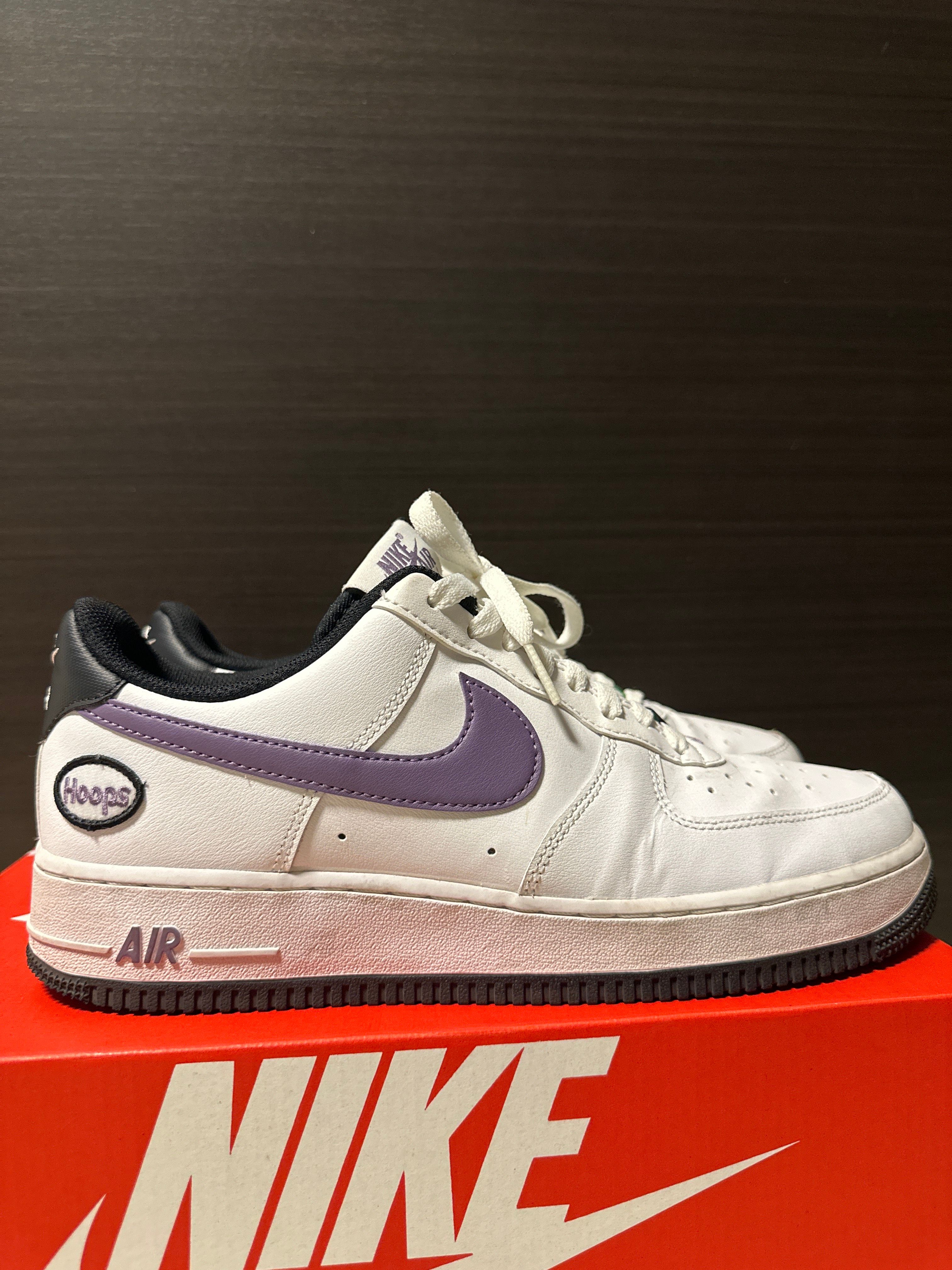 Nike Air Force 1 Low '07 LV8 "White/Canyon Purple/Black"