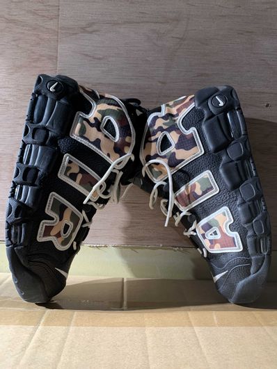 NIKE AIR MORE UPTEMPO "BLACK CAMO"