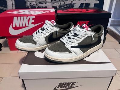 Travis Scott × Nike Air Jordan 1 Low OG SP "Reverse Olive"