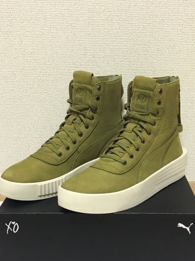 THE WEEKEND × PUMA XO PARALLEL "OLIVE GREEN"