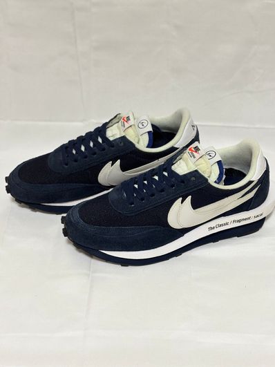 Fragment × sacai × Nike LD Waffle "Blackended Blue"