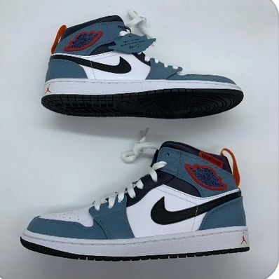 FACETASM × Nike Air Jordan 1 Mid "White/Navy"