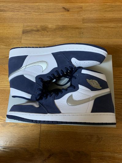 Nike Air Jordan 1 High OG CO.JP "White/Midnight Navy" (2020)(ブリーフケースなし)