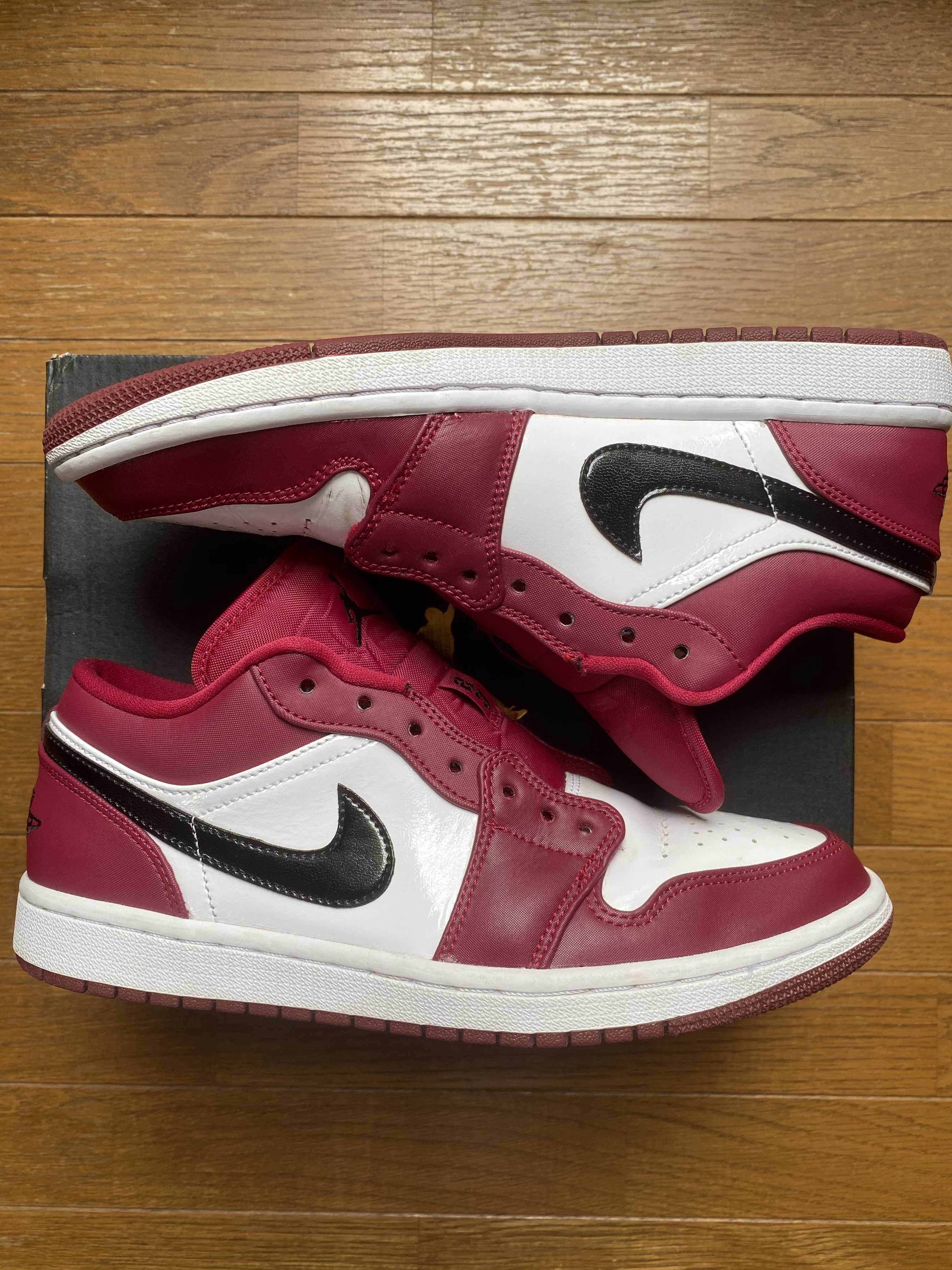 NIKE AIR JORDAN 1 LOW "NOBLE RED"
