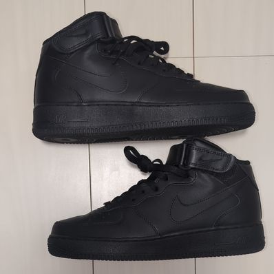 Nike Air Force 1 Mid '07 "Black/Black" (315123-001/CW2289-001)