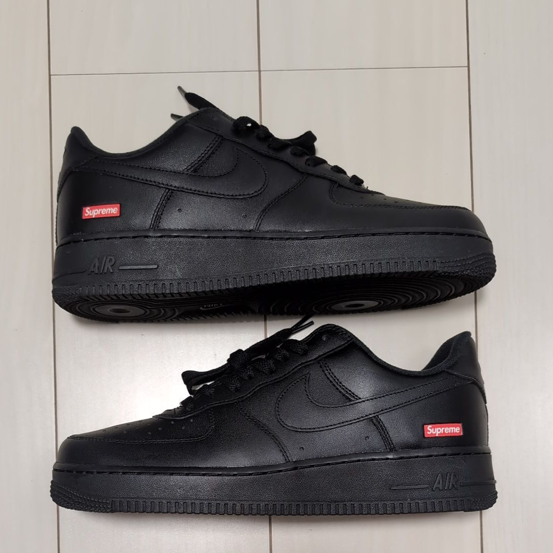 Supreme × Nike Air Force 1 Low "Black"