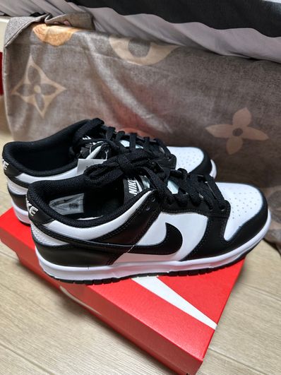 Nike GS Dunk Low "White/Black"