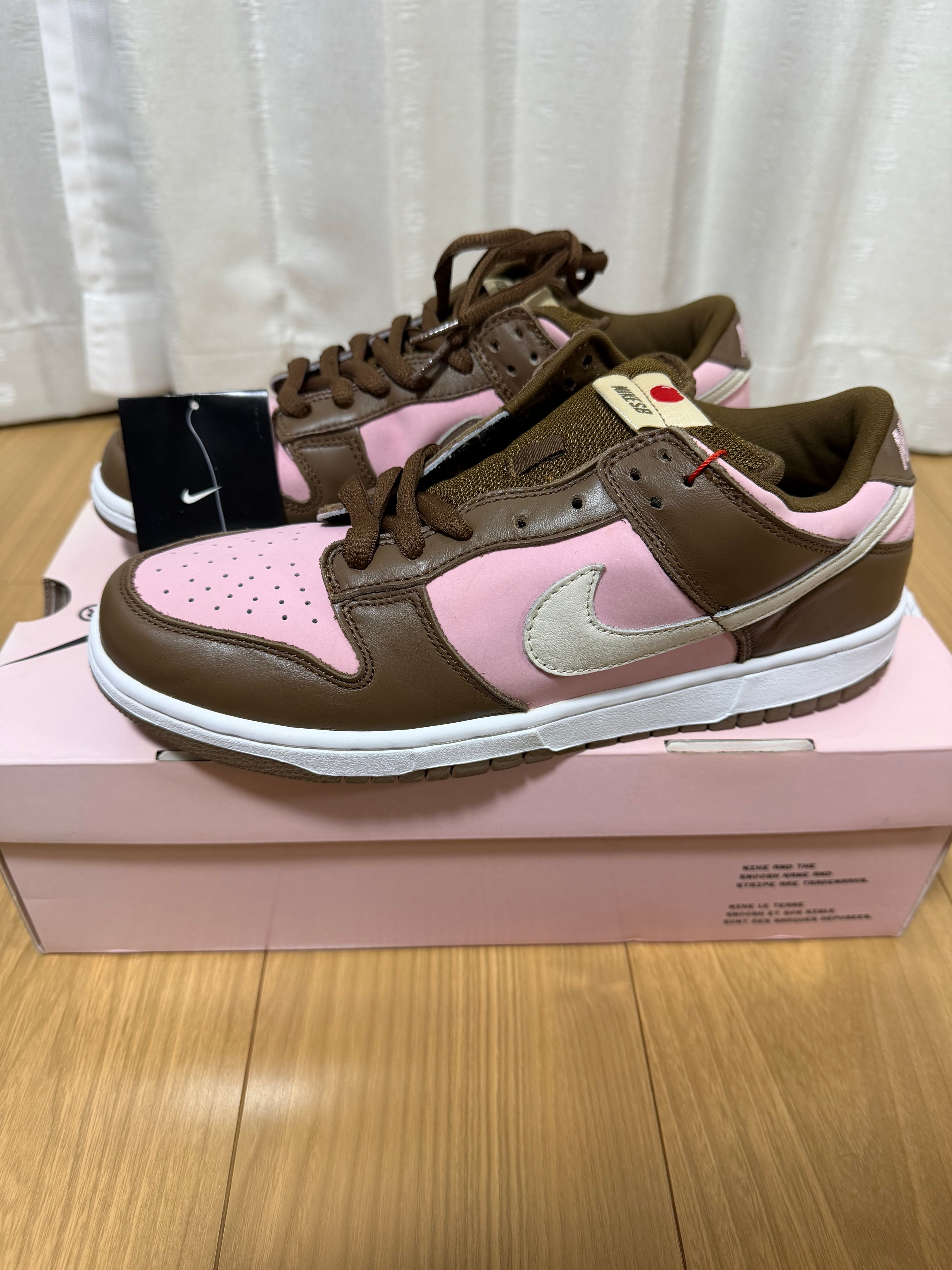 Stussy × Nike SB Dunk Low "Cherry"