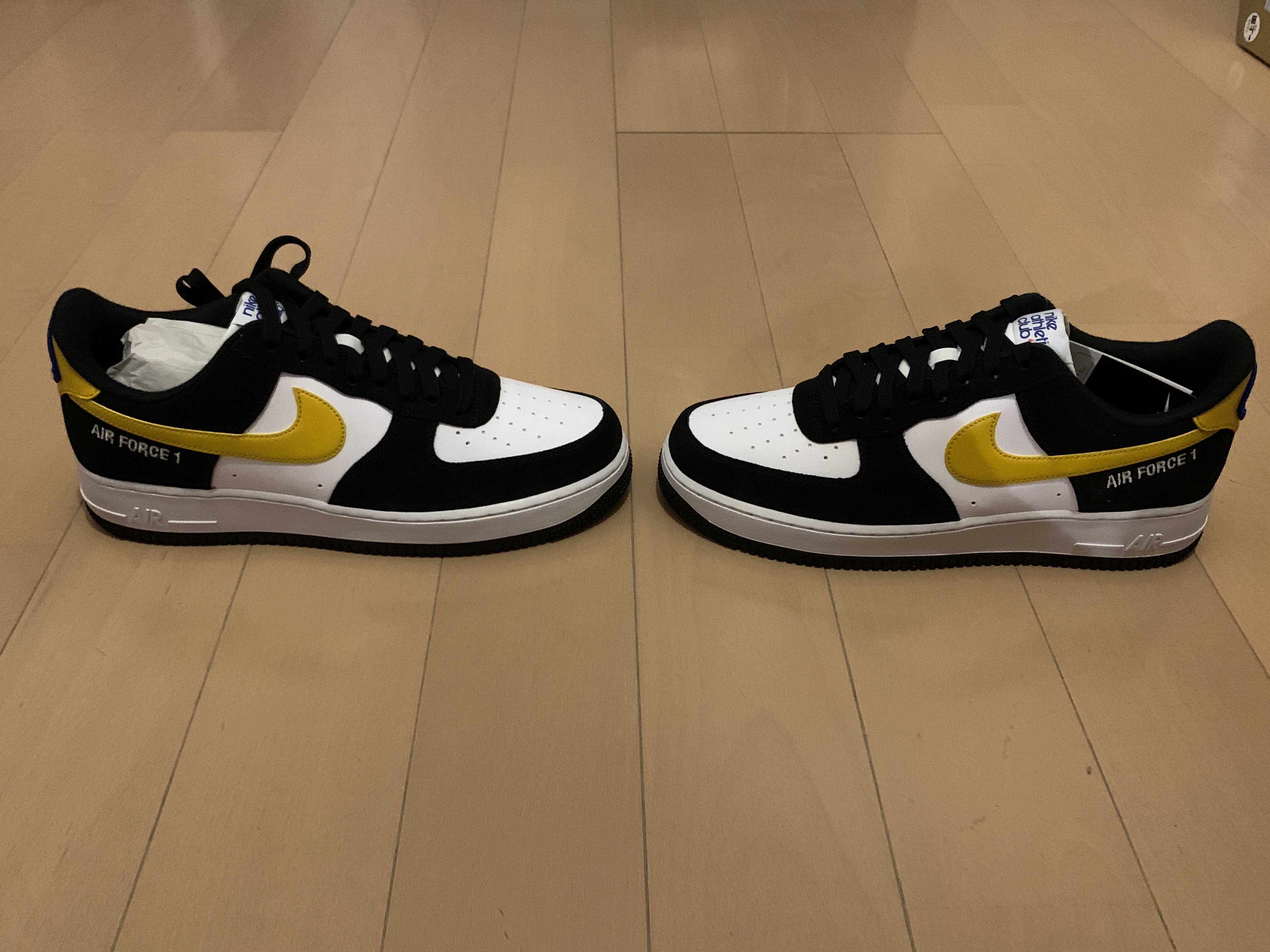 Nike Air Force 1 Low'07 LV8 Athletic Club "Black/Dark Sulfur"