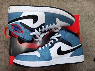 FACETASM × Nike Air Jordan 1 Mid "White/Navy"