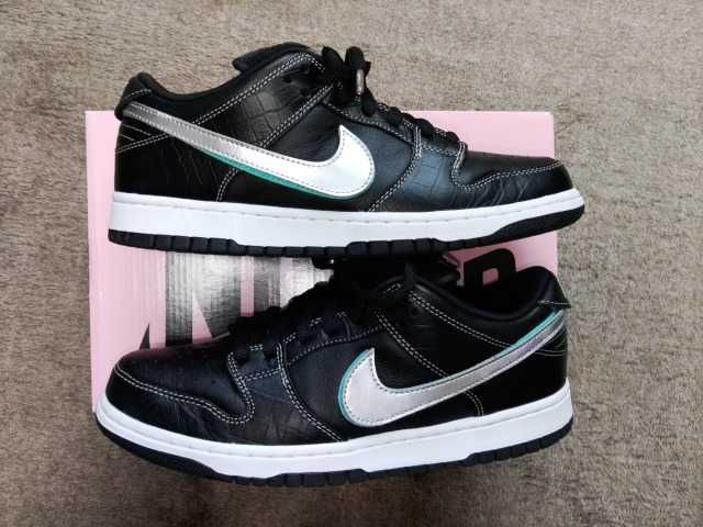 Diamond Supply Co. × Nike SB Dunk Low Pro "Black"