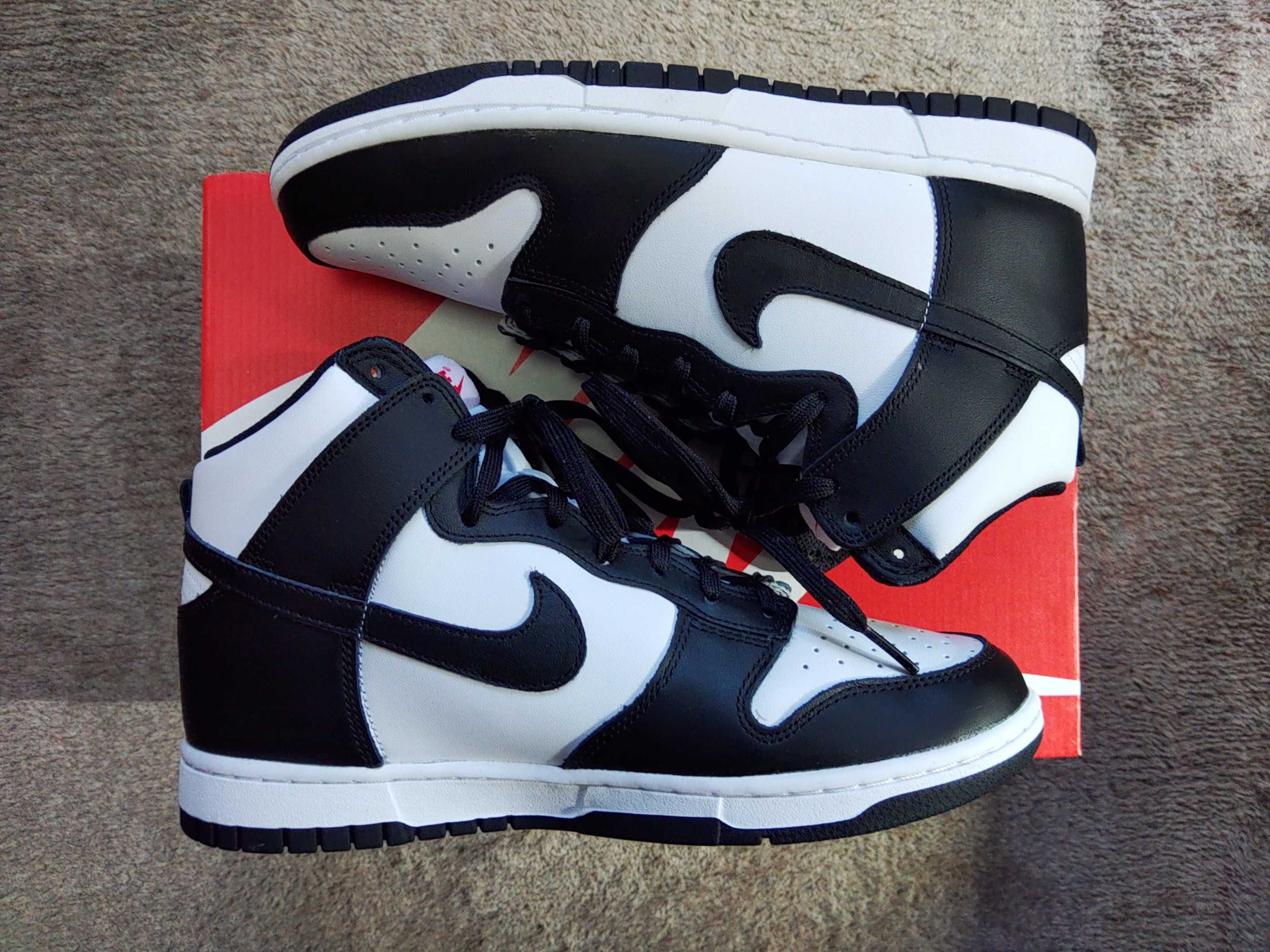 Nike Women's Dunk High "Black and White"