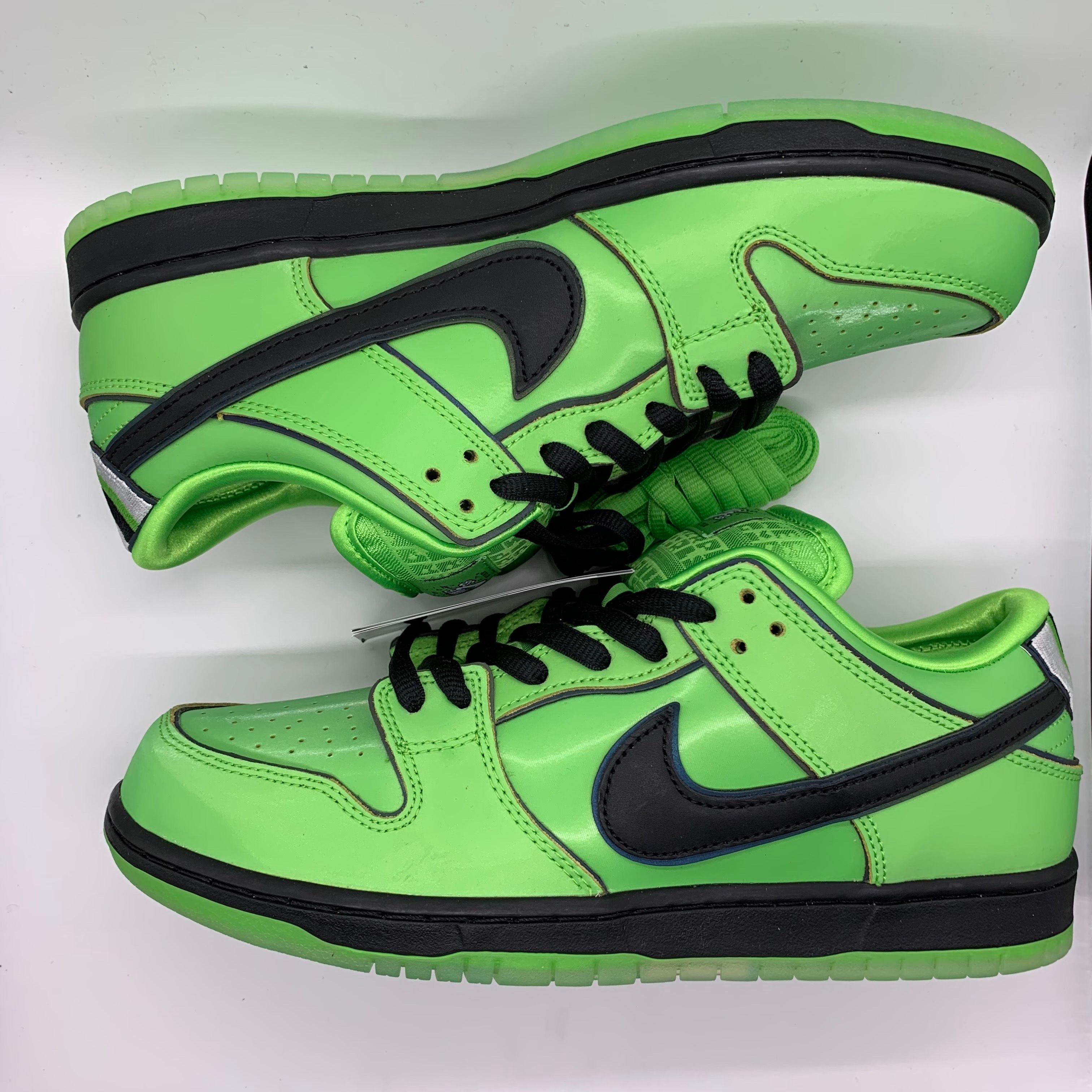 The Powerpuff Girls × Nike SB Dunk Low Pro QS "Buttercup"