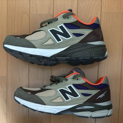 New Balance 990V3 "Khaki/Orange"