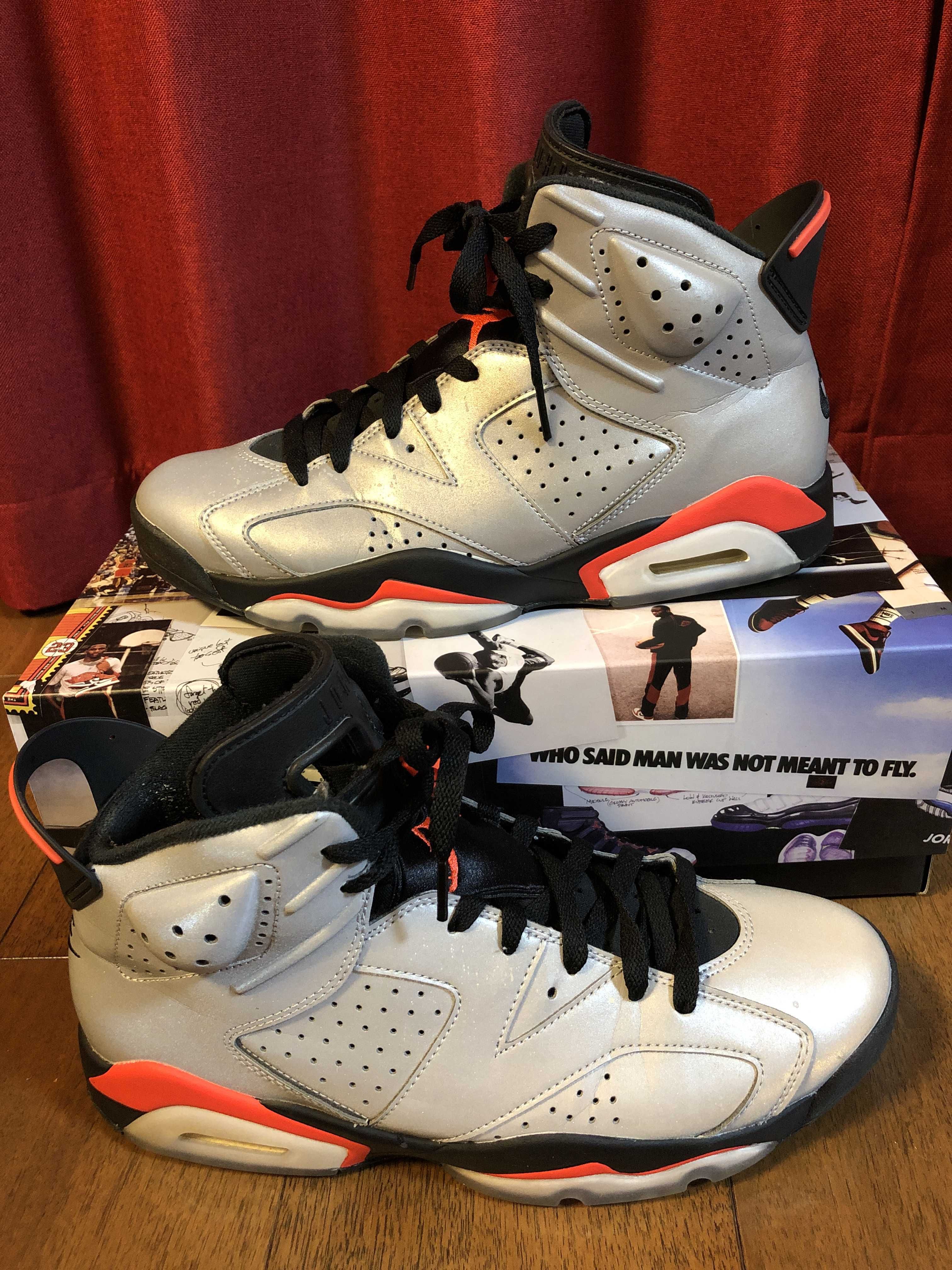 Nike Air Jordan 6 Reflective "Infrared"  