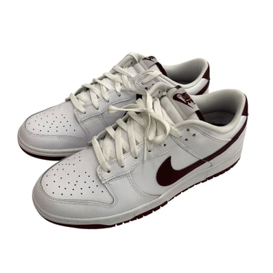 Nike Dunk Low "White/Night Maroon"