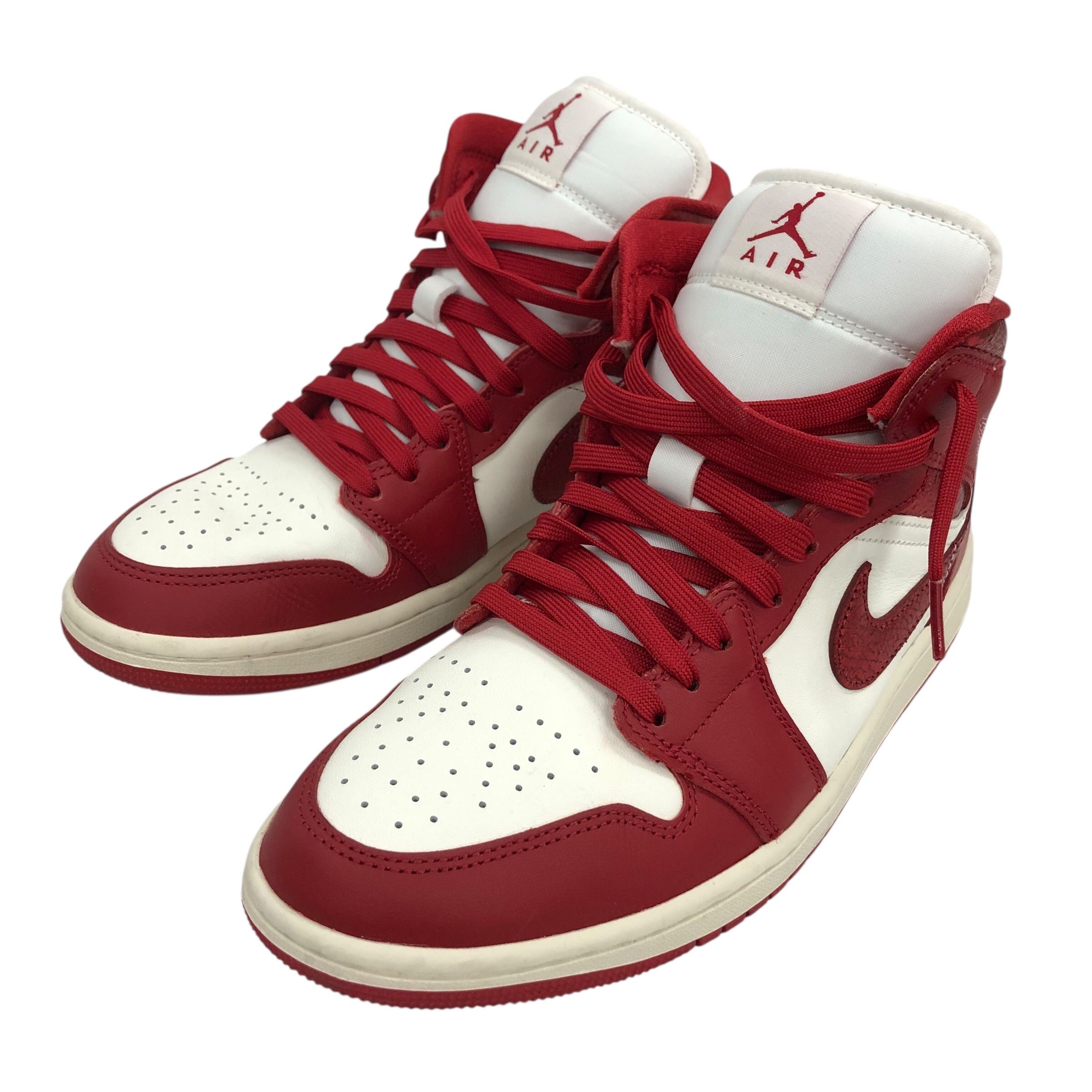 Nike Women's Air Jordan 1 Mid SE "Sail/Varsity Red/Team Red"