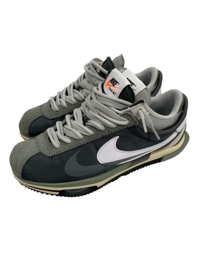 sacai × Nike Zoom Cortez "Iron Grey"
