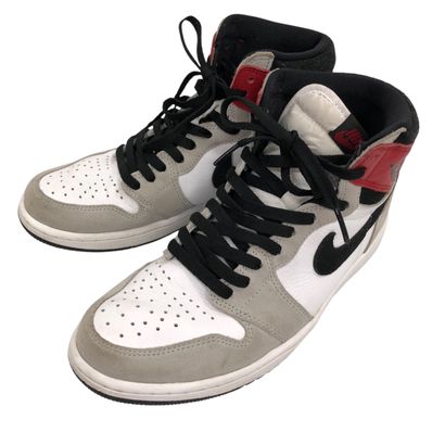 Nike Air Jordan 1 High OG "White/Black/Light Smoke Grey"