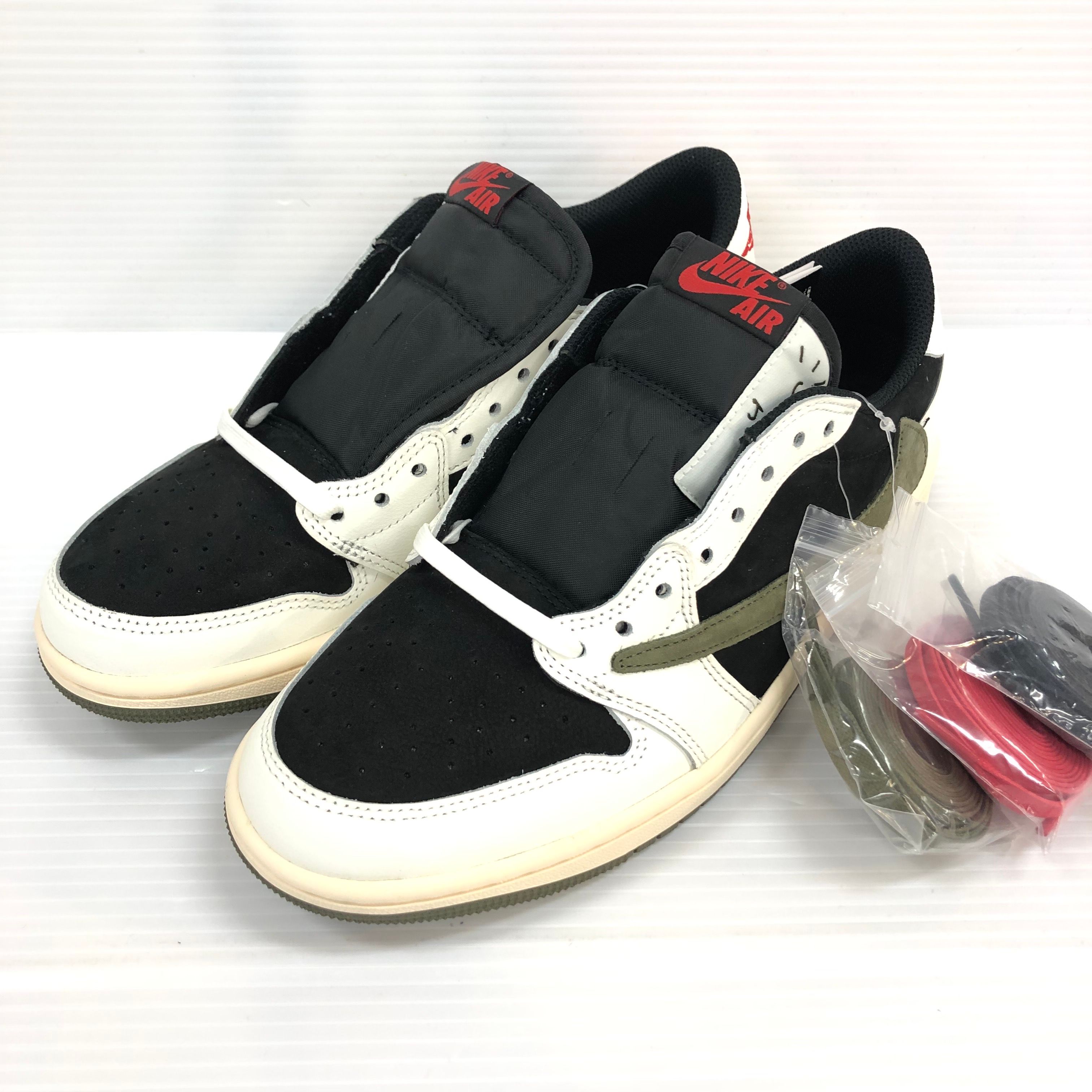 Travis Scott × Nike Women's Air Jordan 1 Low OG "Medium Olive"