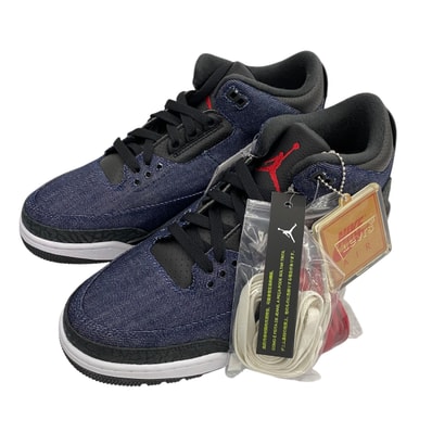 Levi’s × Nike Air Jordan 3 Retro SP "Indigo and Gym Red" (LEVI'S Tab)