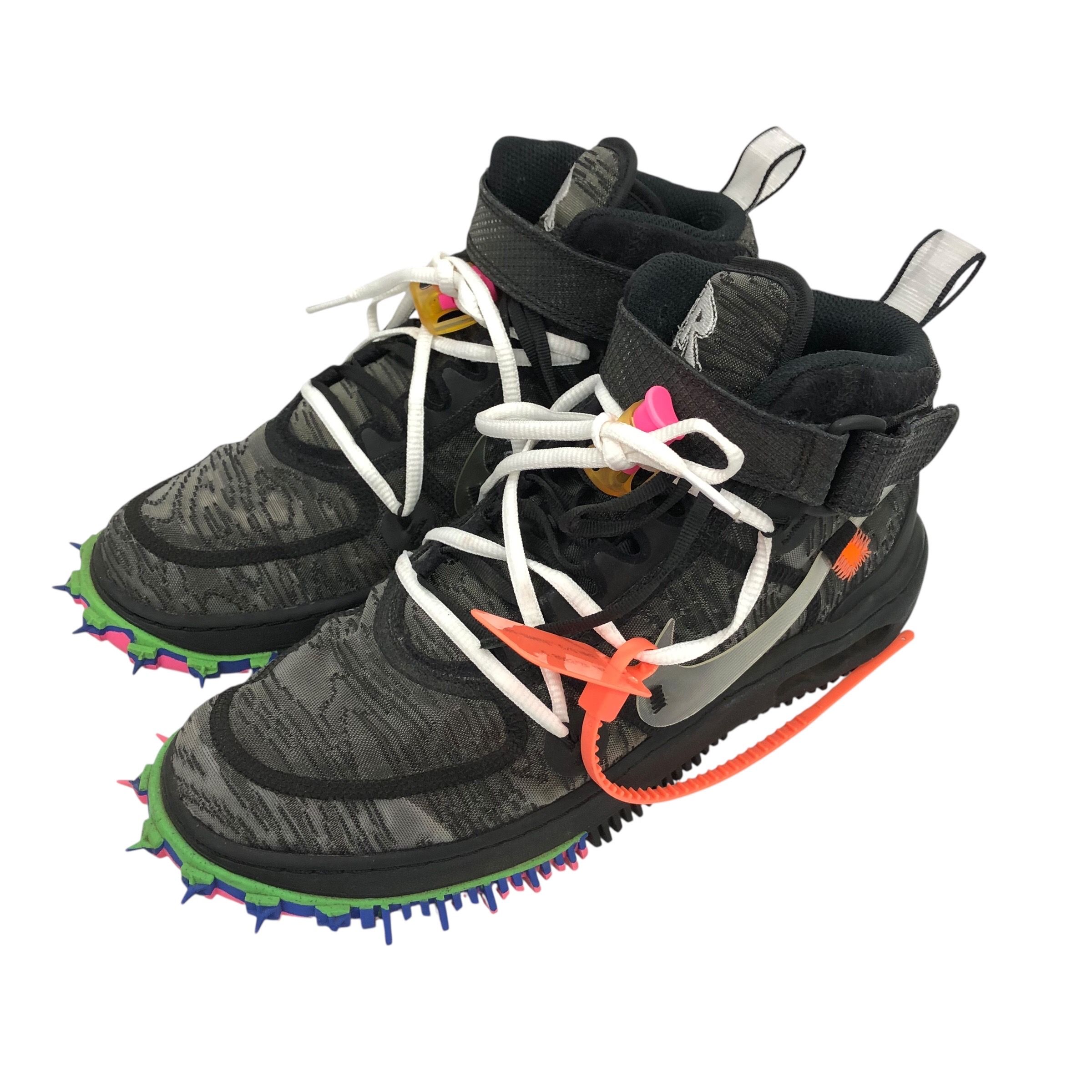 Off-White × Nike Air Force 1 Mid "Black"