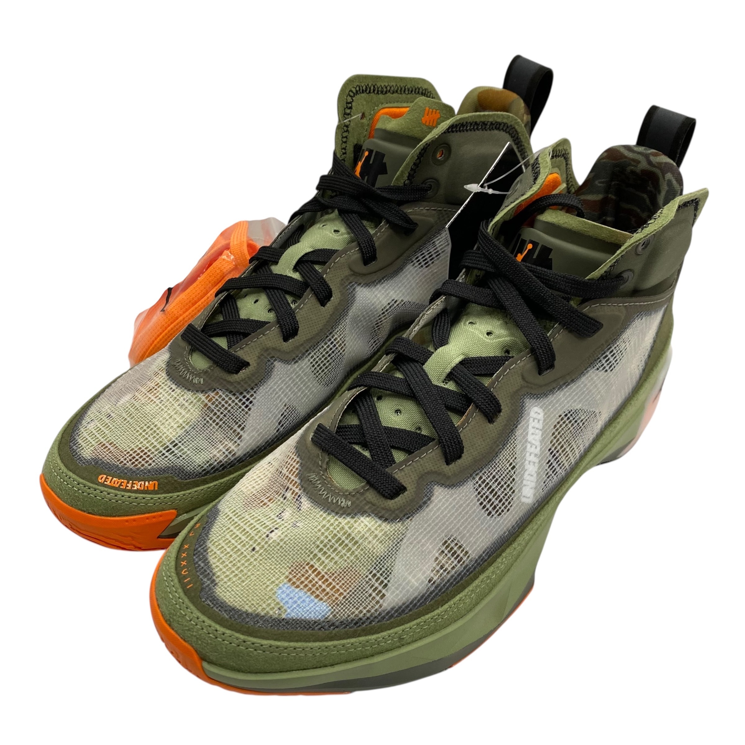 アンディフィーテッド × ナイキ エアジョーダン37 "オイルグリーン"