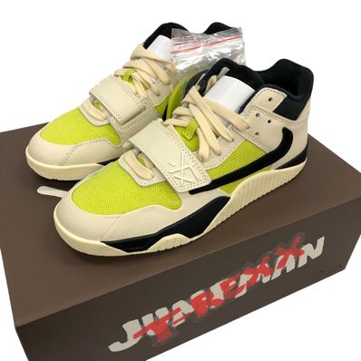 Travis Scott × Nike Jordan Jumpman Jack TR CJ1 T-Rexx "Bright Cactus"