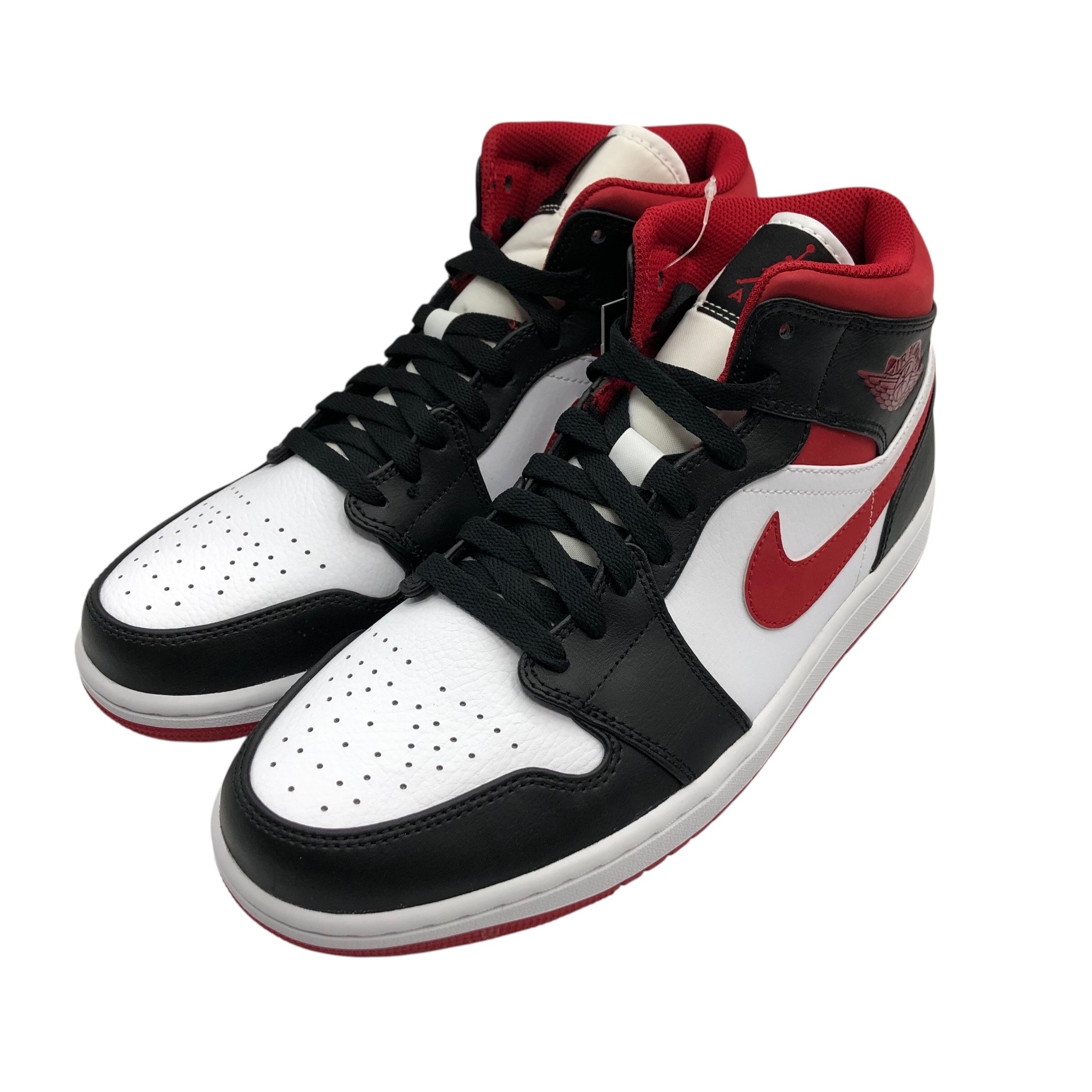 Nike Air Jordan 1 Mid "White/Gym Red Black"