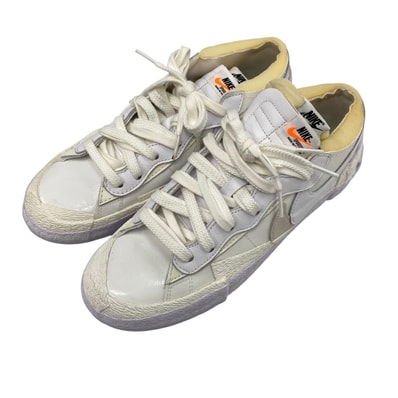 sacai × Nike Blazer Low "White Patent Leather"