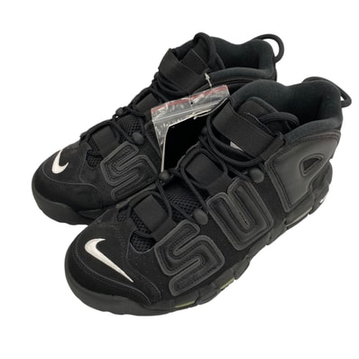 Supreme × Nike Air More Uptempo "Black"