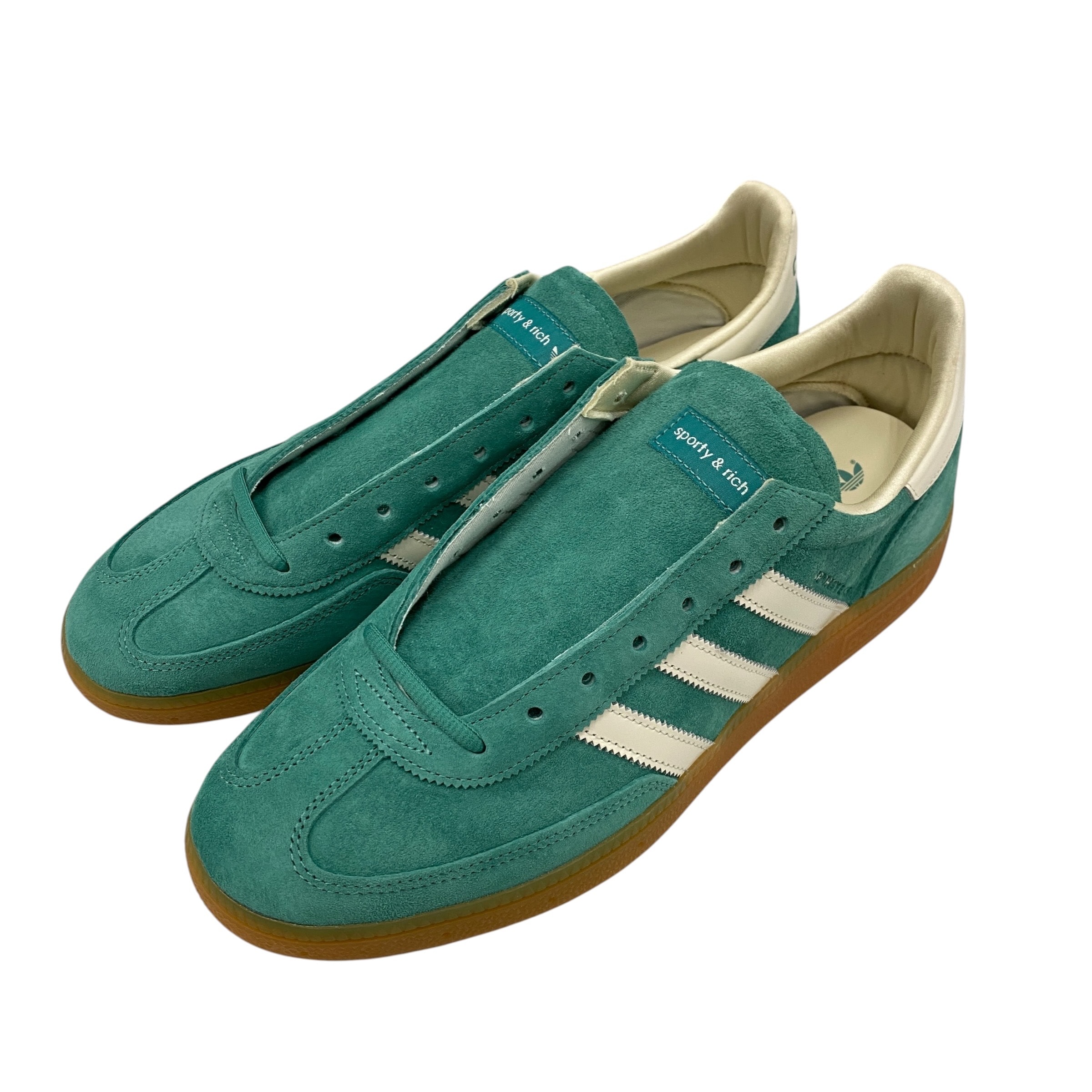 Sporty & Rich × adidas Handball Spezial "Pantone/Core White/Gum"